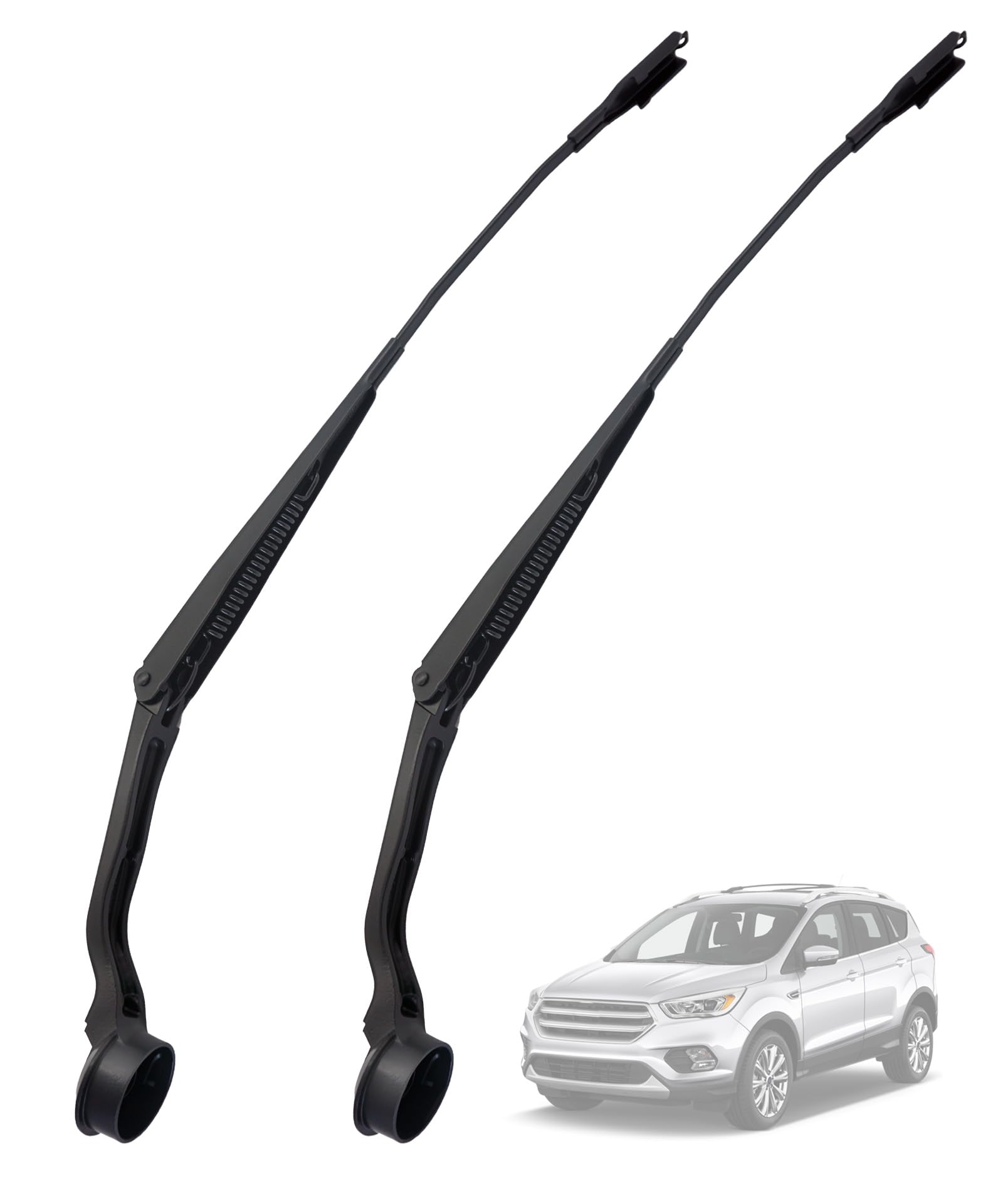 1 Pair Front Windshield Wiper Arm Replacement Kit Compatible With Ford Escape 2013-2019, Left and Right Wiper Arm Replace 43513 CJ5Z17527A 43514 CJ5Z17526B