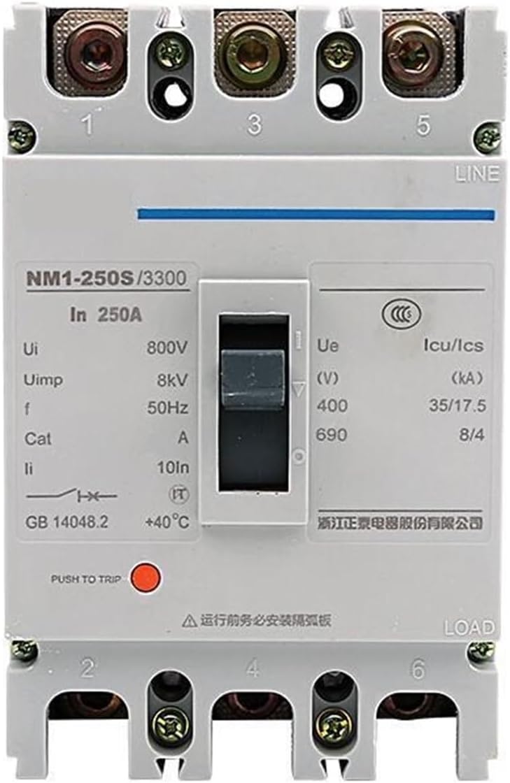 NM1 モールドケースモーター保護サーキットブレーカー NM1-250H/33102 125A DC24V