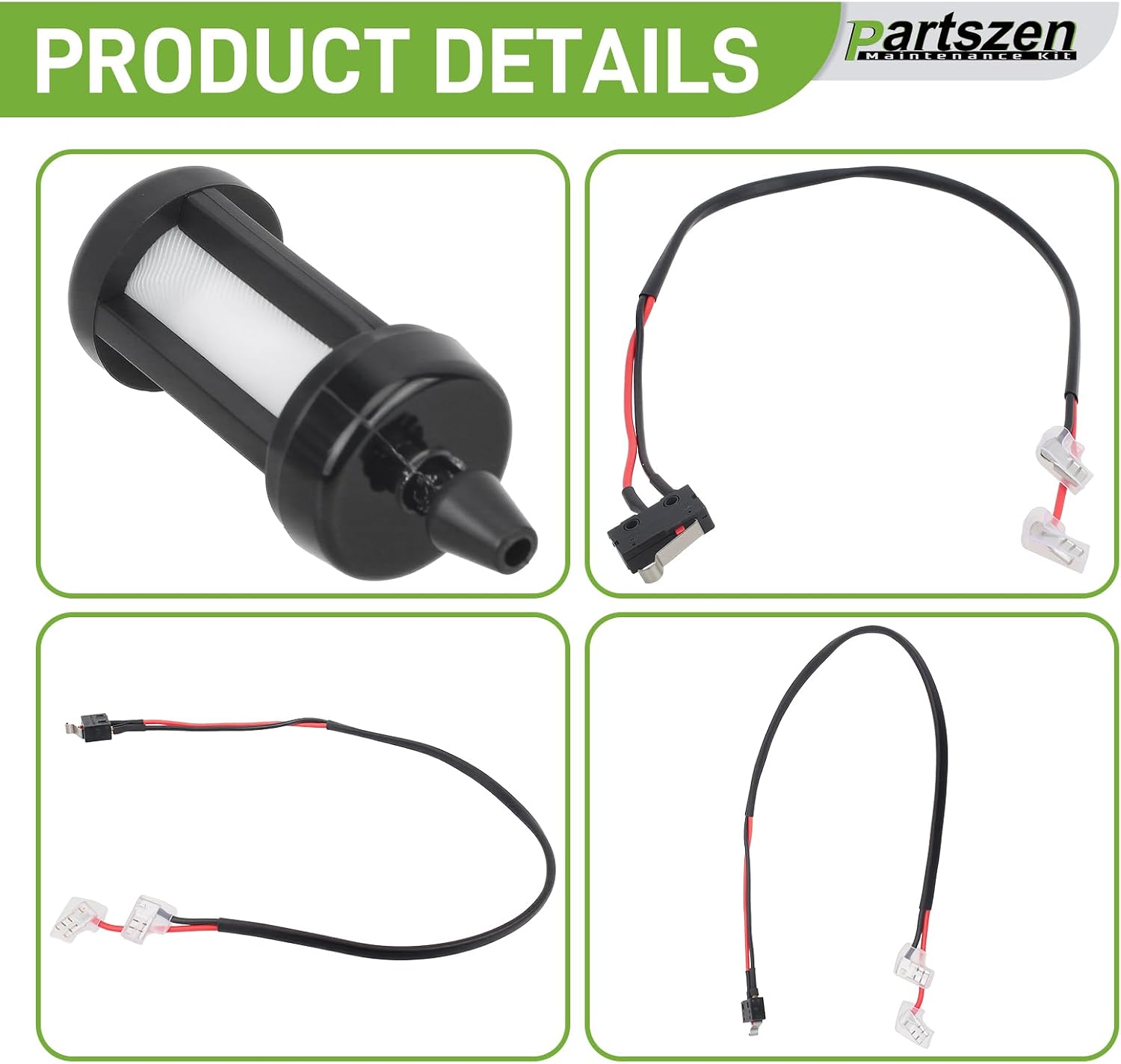 4238 430 0500 Stop Switch with Wires for Stihl TS410 TS420 Cut-Off Concrete Saw