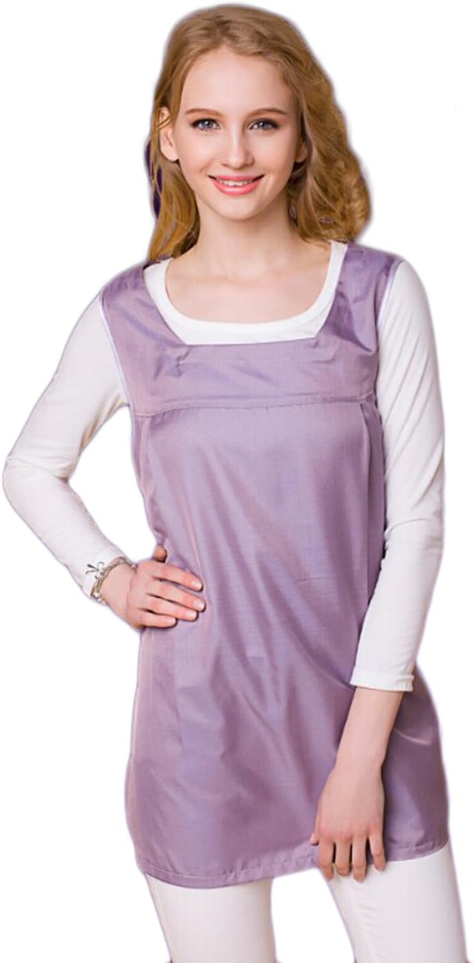 EMF Radiation Protection Shielding Woman Baby Maternity Top Dresses 8900588 Lavender