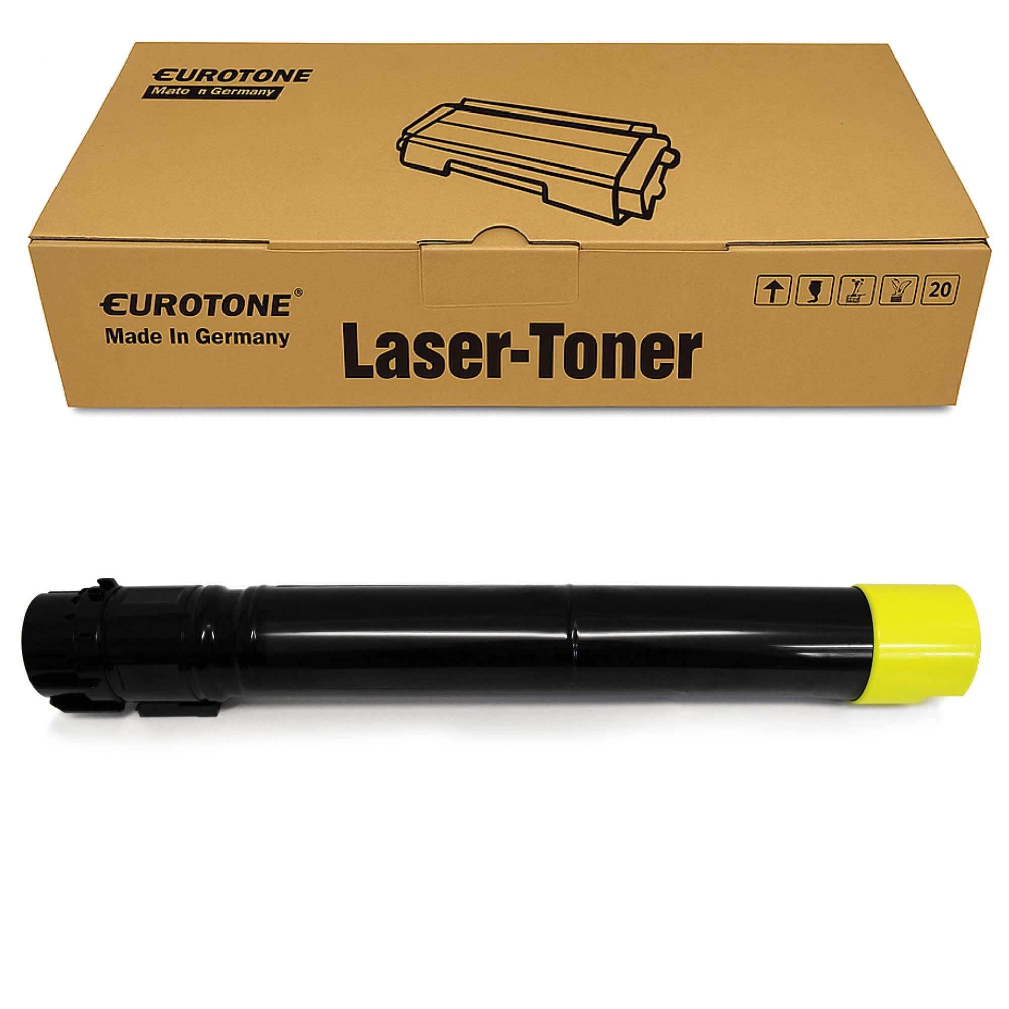 Eurotone 1 cartucho de tóner compatible con Lexmark C 950 DE sustituye a C950X2YG amarillo amarillo cartucho de tinta