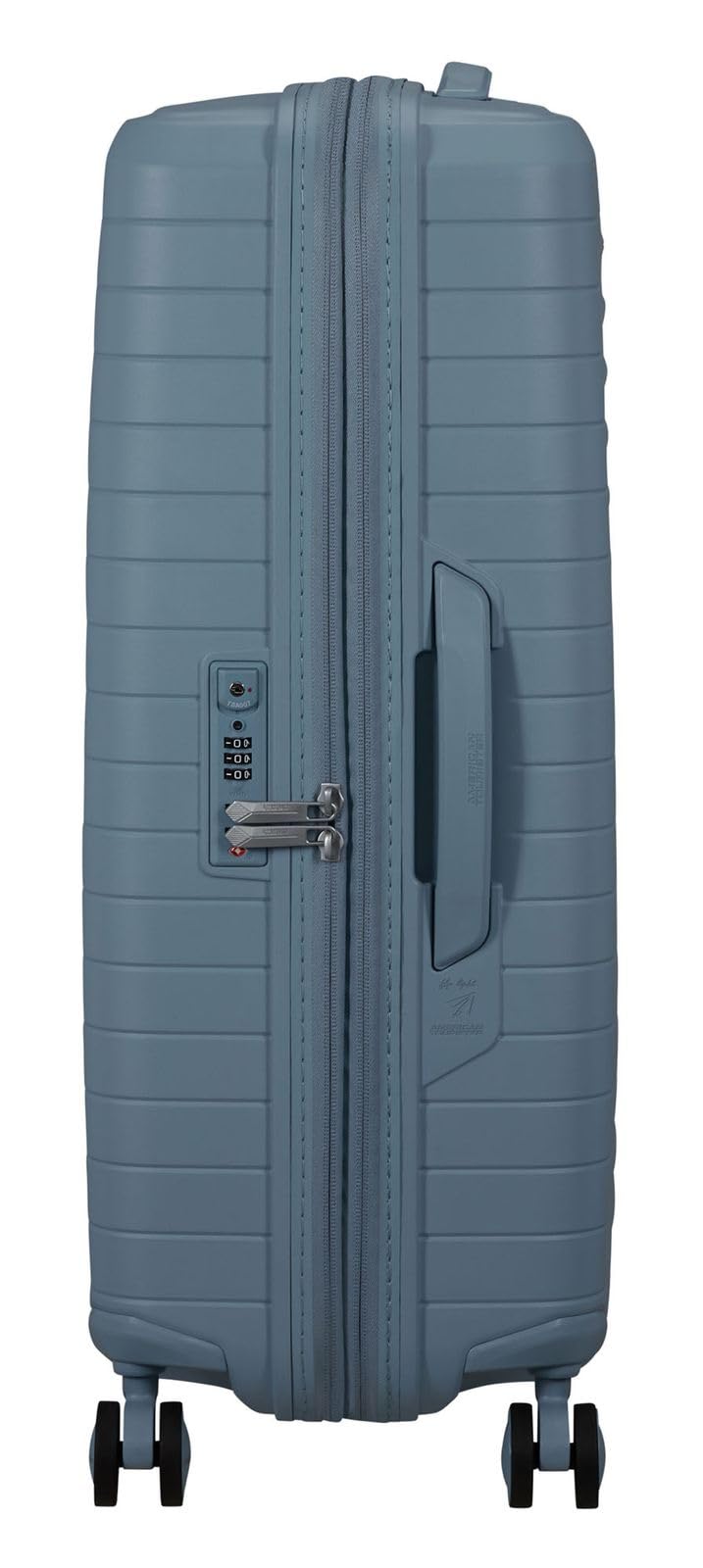 American Tourister carrello Fastforward Spinner 68/25 TSA EXP Trolley Steel Blue celeste