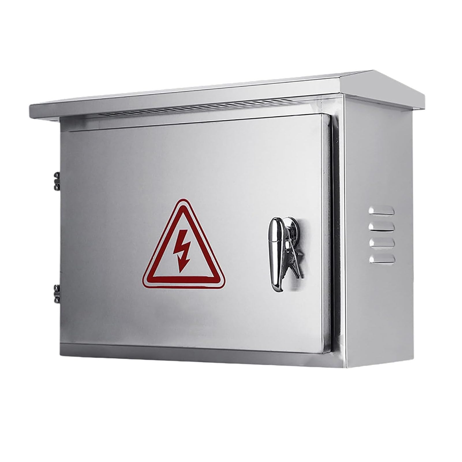 Caja de conexiones de acero inoxidable resistente a la lluvia y al viento para exterior