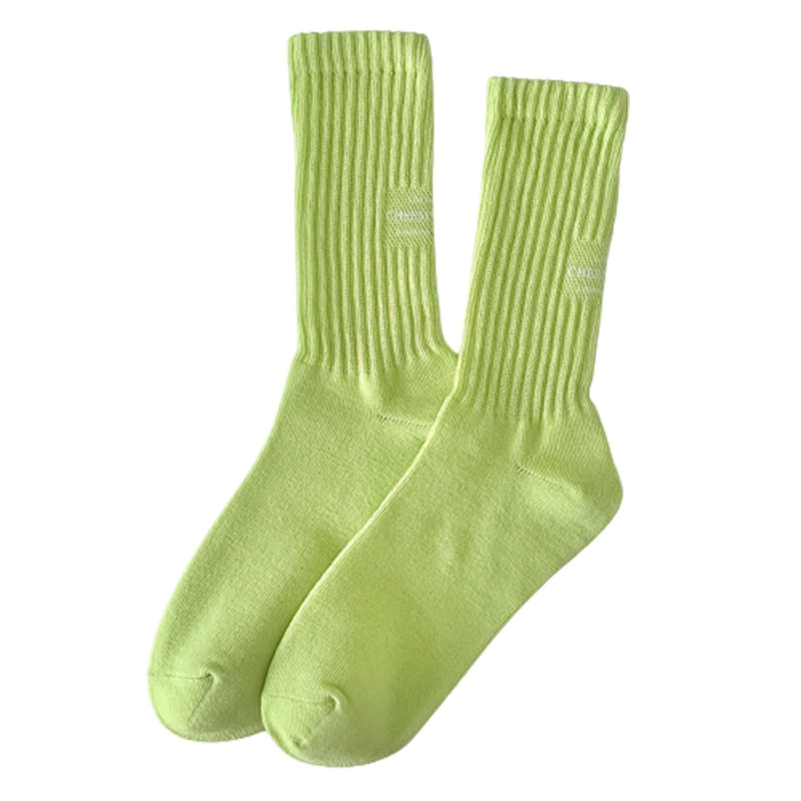 Genérico Calcetines Atletismo Hombre Calcetines de algodón para mujer Calcetines de algodón para mujer Calcetines hasta el tobillo para mujer Calcetines Colegio