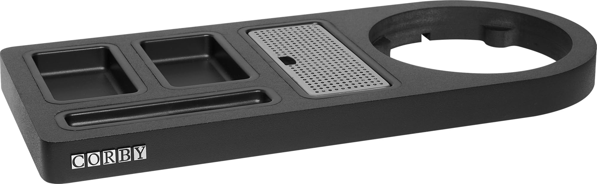 Corby Standard Welcome Tray (Buckingham / WT0001) in Black