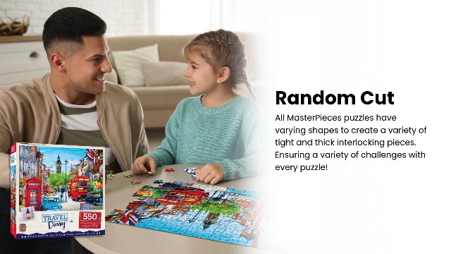 Amazon.com: MasterPieces Italian Afternoon 500 Piece Jigsaw Puzzle