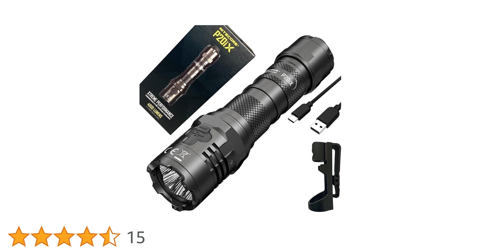 NITECORE P20iX フラッシュライト 実物 ミリタリー 美品 楽天市場】NITECORE タクティカルフラッシュライト P20iX 最大