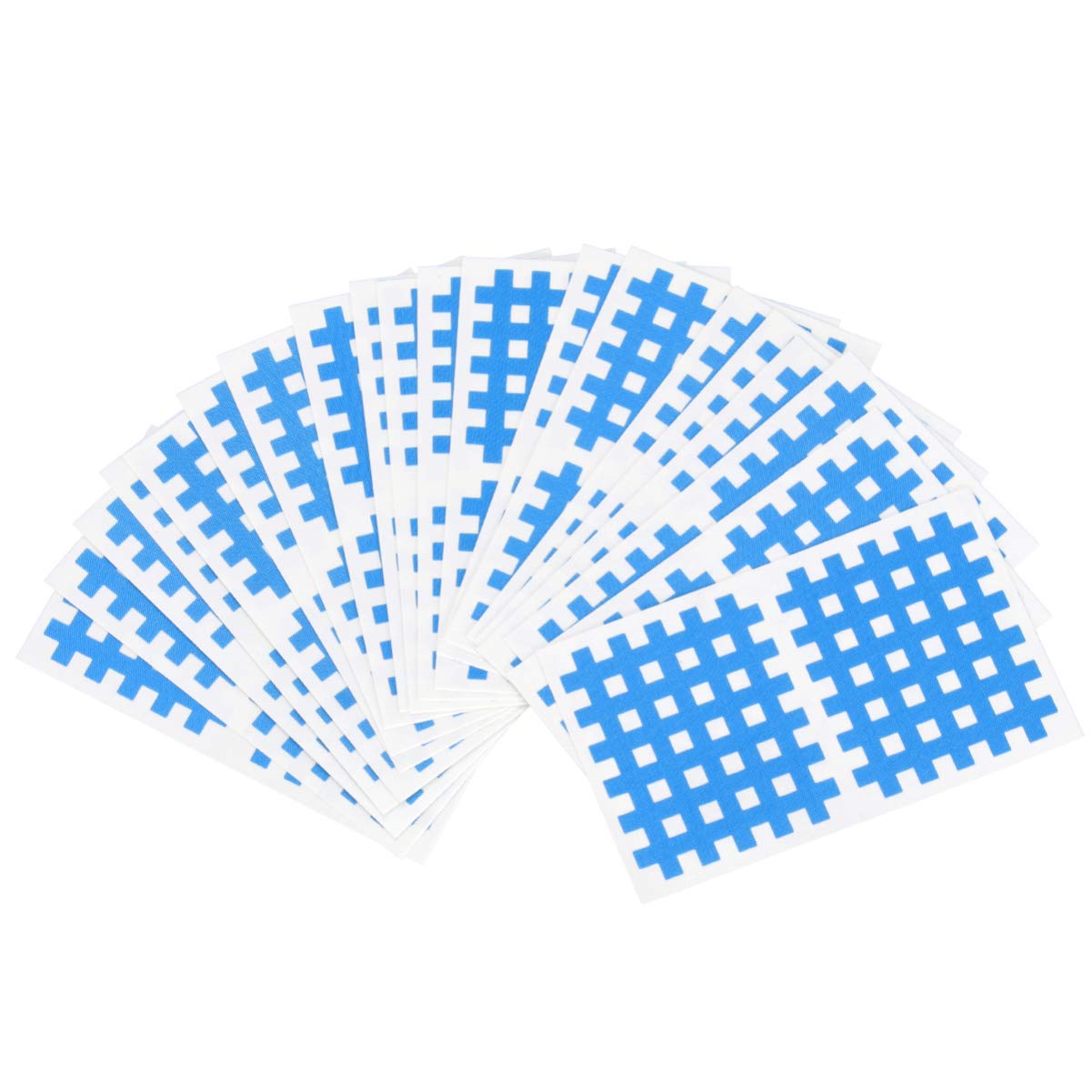 FOMIYES 20Sheets Cross Shaped Muscle Adhesive Patches Dark Blue Fitness Tape for Enhanced and Sports Performance Durable Athletic Cloth for Men and Women