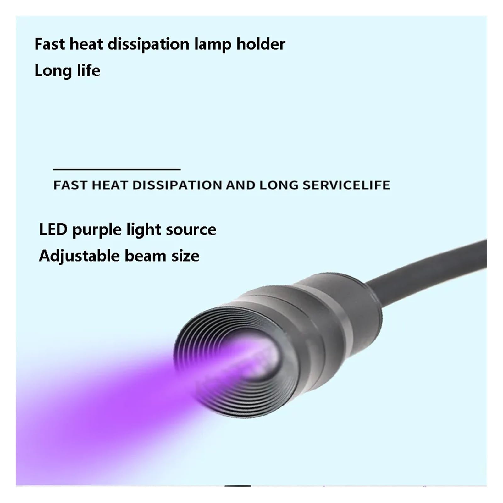 Scheinwerfer Einstellbar Mit Fuß Schalter Stehlampe UV Kolloidale Aushärtung Lamp10W High-Power Wimpern Pfropfen Schönheit Maniküre Aushärtung