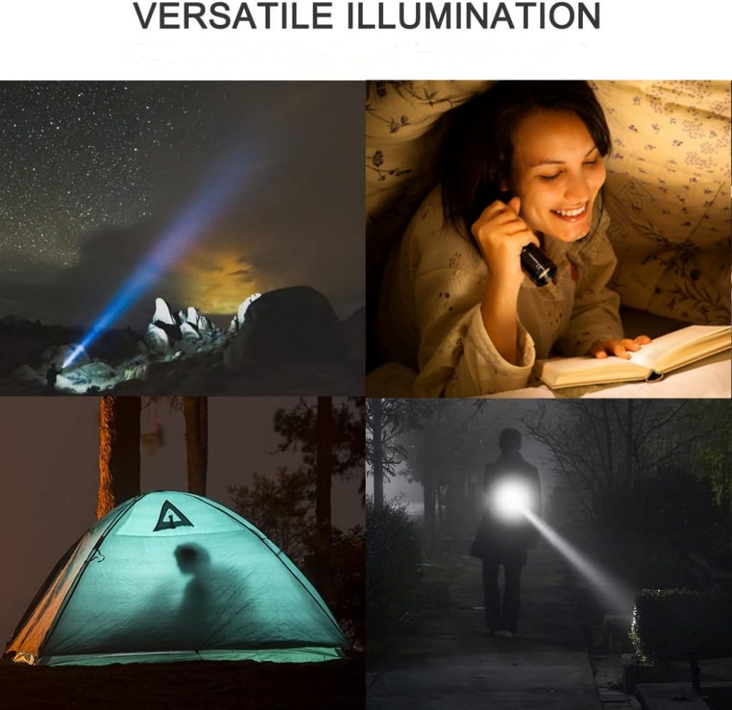 Pocketman LED-Stiftlampe – Mini-Taschenlampe Mit Clip, Bis Zu 500 Lumen, Super Handlich