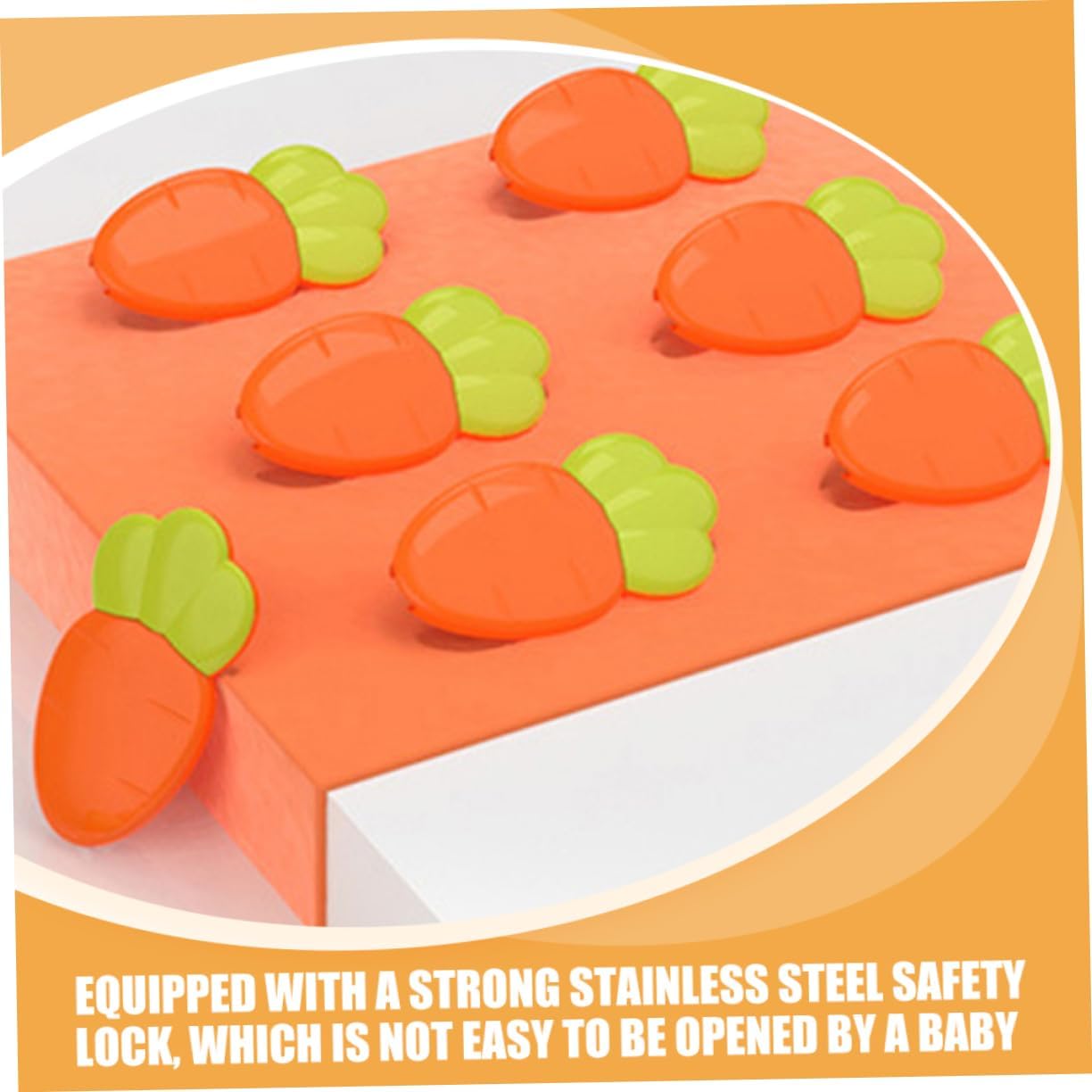 TEHAUX 60pcs Safety Cartoon Safety Pin Brooches for Clothes Locking Fasteners for Newborns for Diapers and Clothing Decor