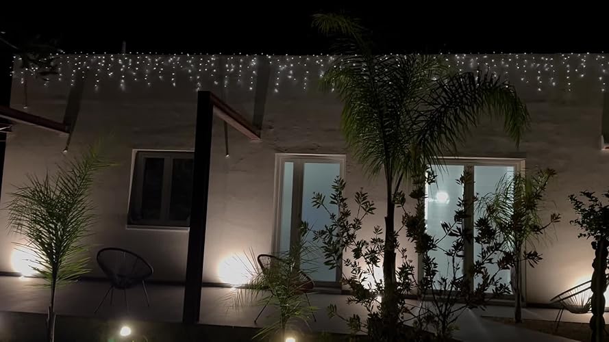 3m LED kerstverlichting buiten, 40 warm witte lampjes