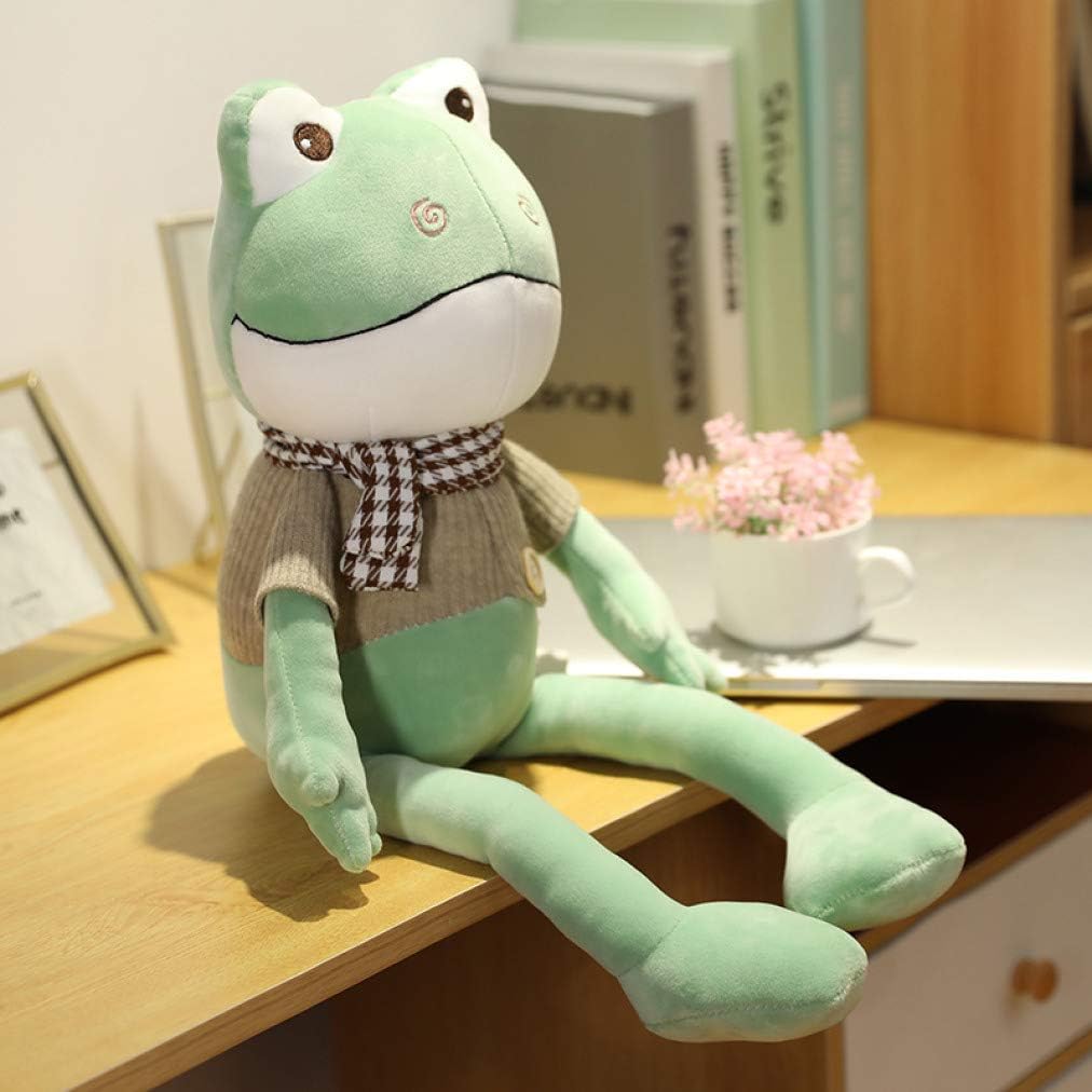 カエル ぬいぐるみ 抱きまくら 動物 もちもち ふわふわで癒される おもちゃ お誕生日プレゼント 子供へ 彼女彼氏へ 縫い包み バレンタインデー クリスマス ギフト お祝い 飾り 置物 インテリア グリーン 50cm 大人気