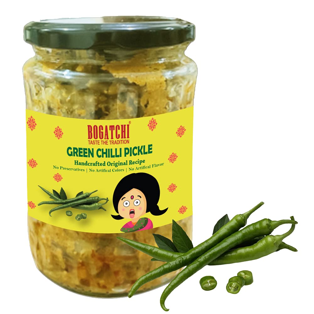 See full amazon price history chart for BOGATCHI Green Chilli Pickle | Hari Mirch Achaar | Handcrafted Original Pickle | Achaar Pickle | No Preservatives | No Artificial Color | No Artificial Flavor | Natural Ingredients-500g BOGATCHI Green Chilli Pickle | Hari Mirch Achaar | Handcrafted Original Pickle | Achaar Pickle | No Preservatives | No Artificial Color | No Artificial Flavor | Natural Ingredients-500g (B095KRY7XS) Amazon Price History, Amazon Price Tracker