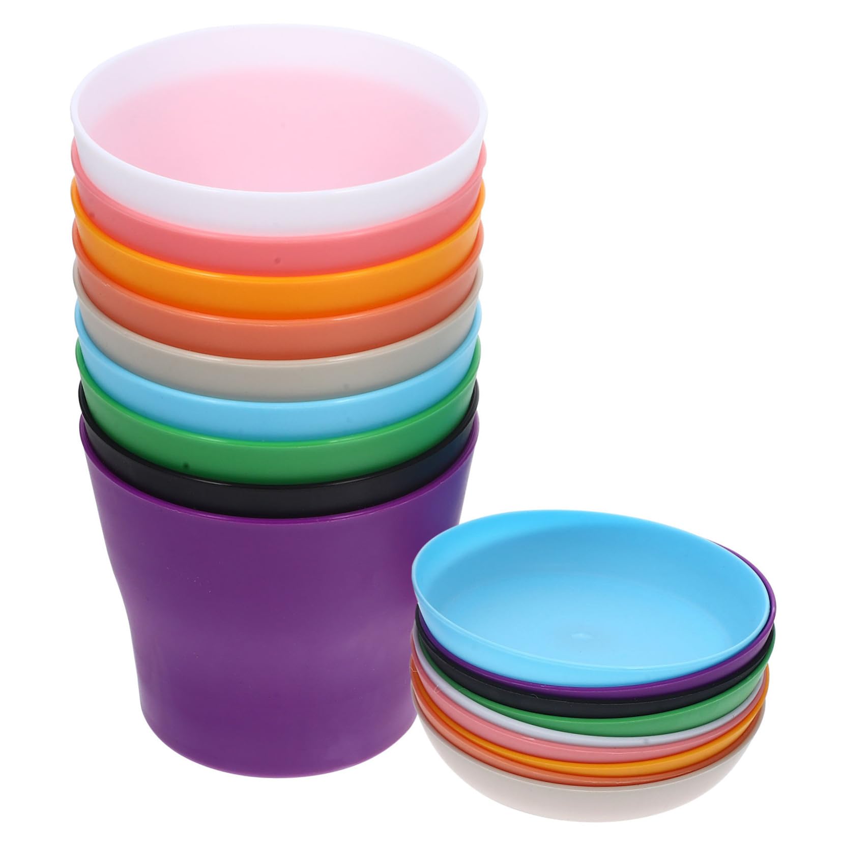 Sosoport Lot de 36 Petits Pots De Fleurs en Plastique pour Pépinière Faciles À Utiliser pour Orchidées Et Légumes