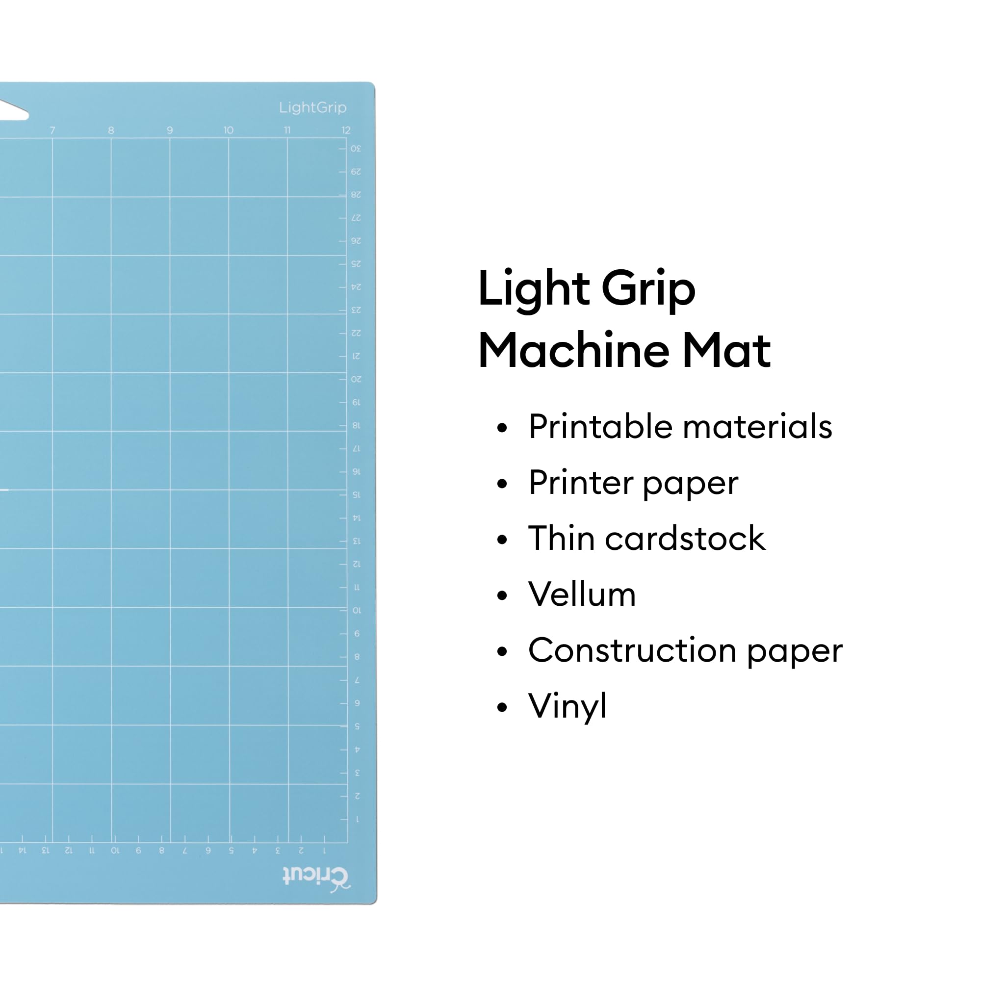 Cricut Lightgrip Adhesive Cutting Mat 12"X12" for Explore Air 2/Maker - 3 Pack