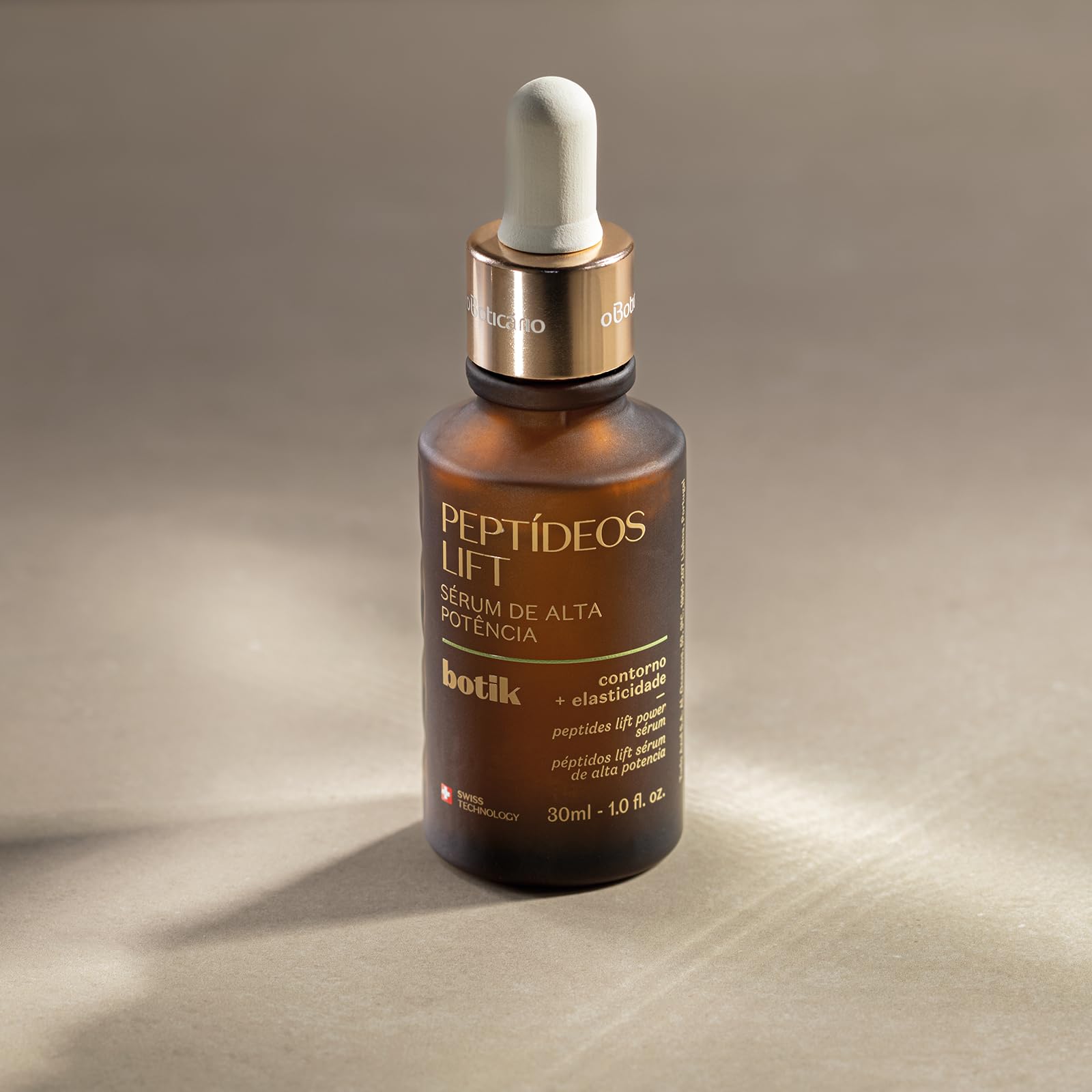 O Boticário | Botik | Siero peptide Lift effetto lifting | 30 ml | Siero viso anti-età, peptidi effetto lifting, riduce le rughe e rassoda, giorno e notte, vegano, 30 ml