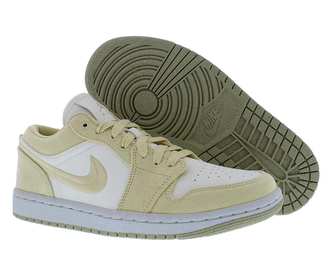【専用】Women's AIR JORDAN 1 LOW SE gold Amazon.com | Jordan Women's Air 1 Low SE Team Gold/Sail