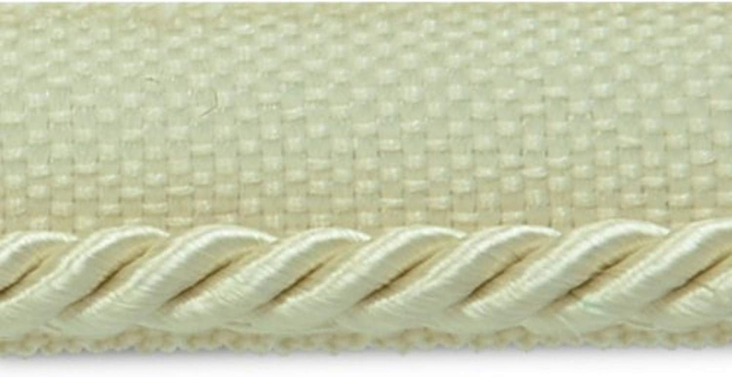 Trims by the Yard Ebony 1/8" Twisted Lip Cord Trim | Red| (20 yard cut)