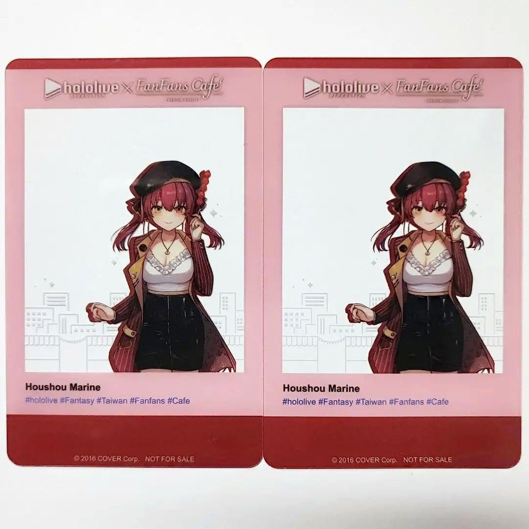 Amazon.co.jp: ホロライブ 宝鐘マリン SNS風クリアカード 台湾 FANF 