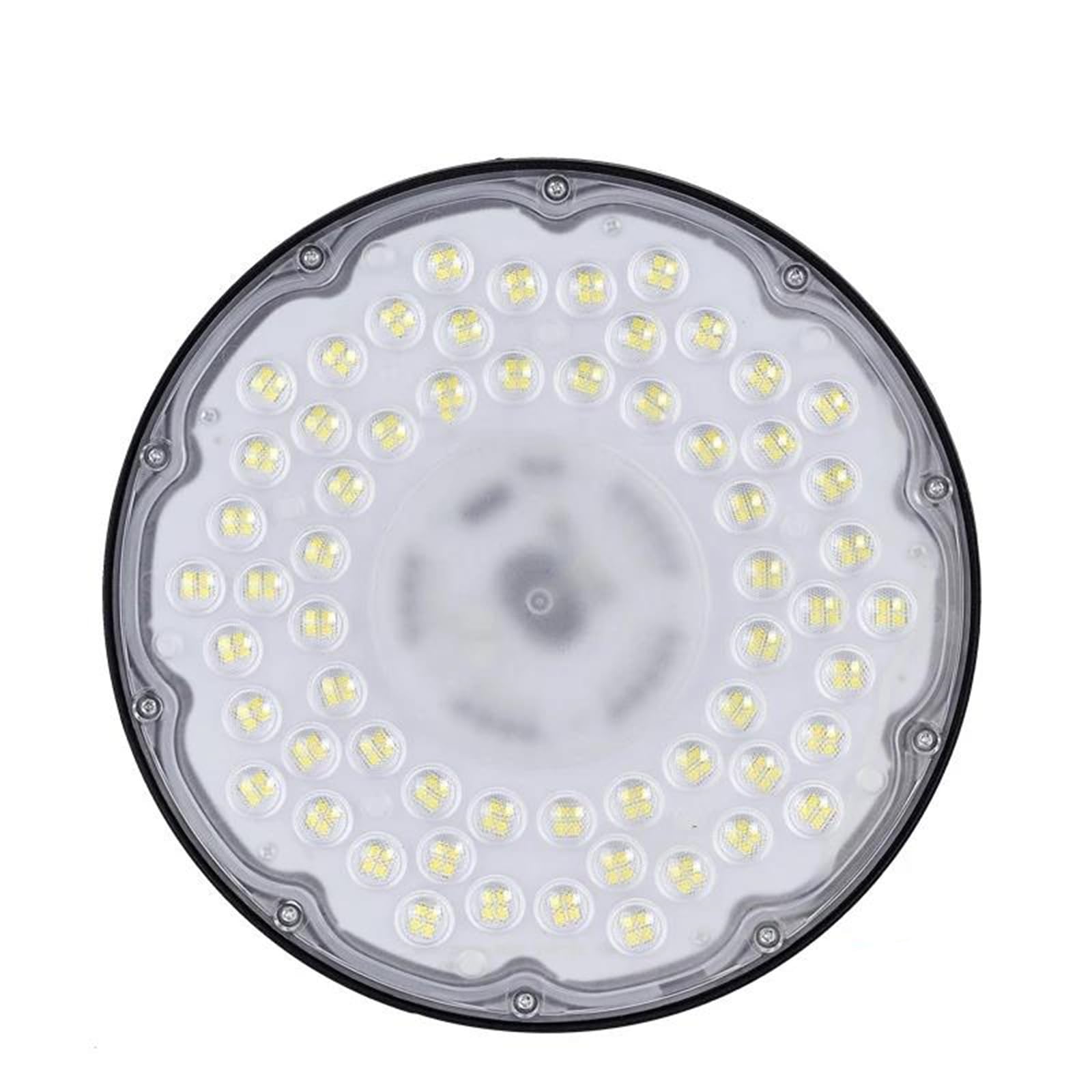 UFO LED High Bay Light 6500K Daylight with 5' Cable LED Warehouse Lights Commercial Shop Workshop Garage Factory Lowbay Area Lighting Fixture,100w
