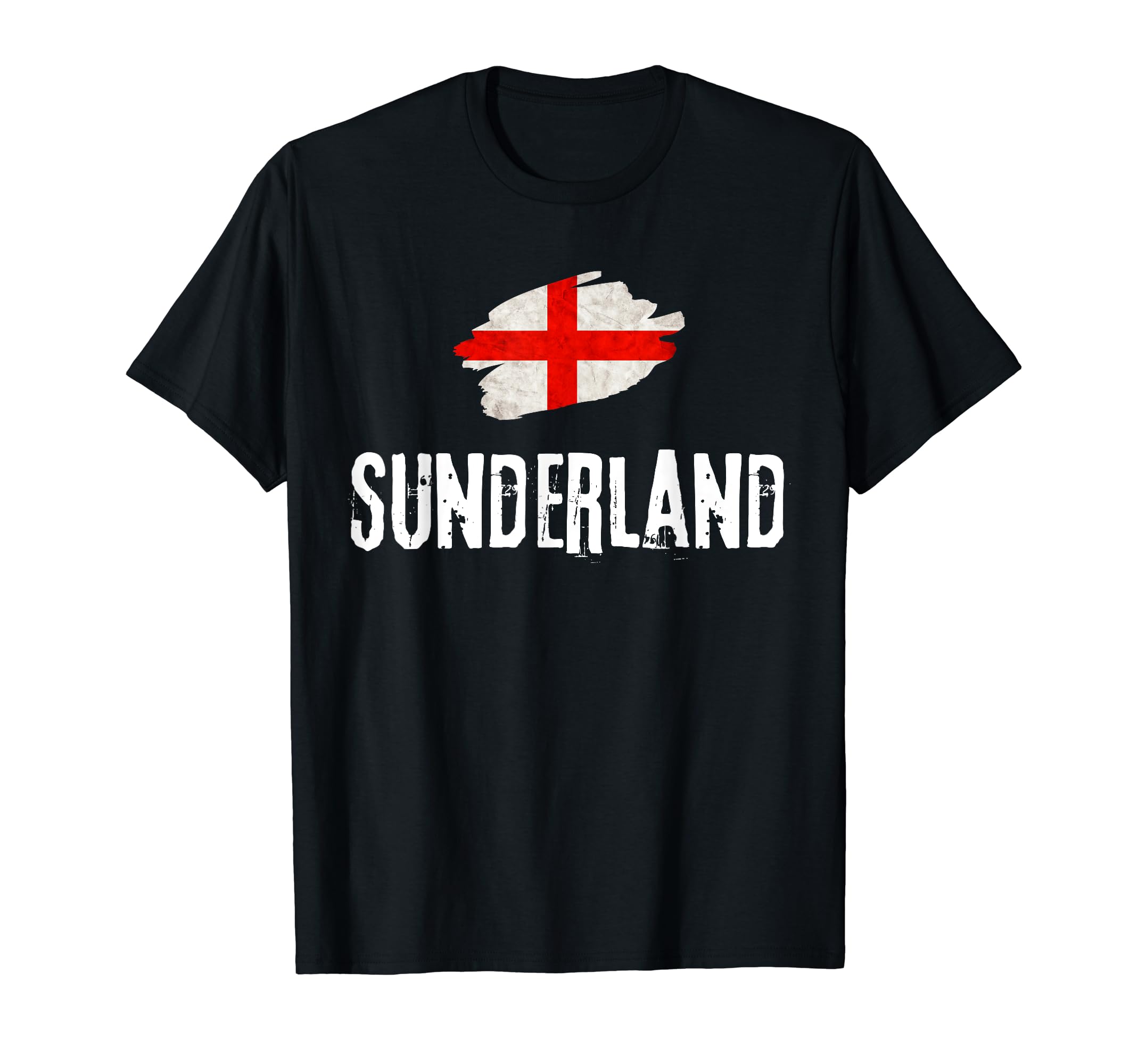 English Family Heritage Gifts By FourCoSunderland England Flag English Heritage Vintage Souvenir T-Shirt