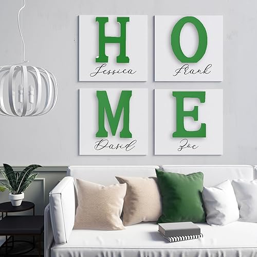 Miniatura 6 de Benmachu Letras de madera N, alfabeto grande de 10 pulgadas, sin terminar, diseño de pie grande para decoración de escritorio de pared, fiesta,