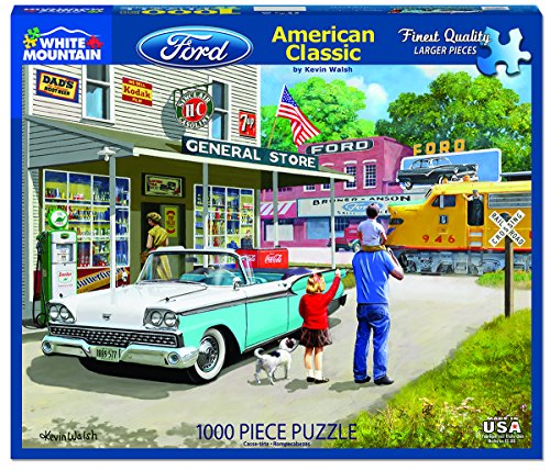 White MountainAmerican Classics 1000 Piece Jigsaw Puzzle
