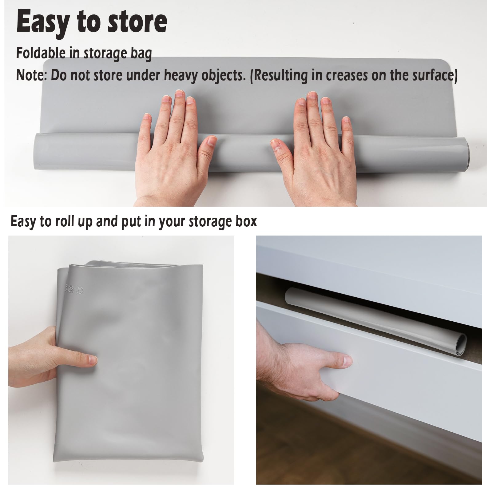 Tapis à pâtisserie en silicone 64 cm