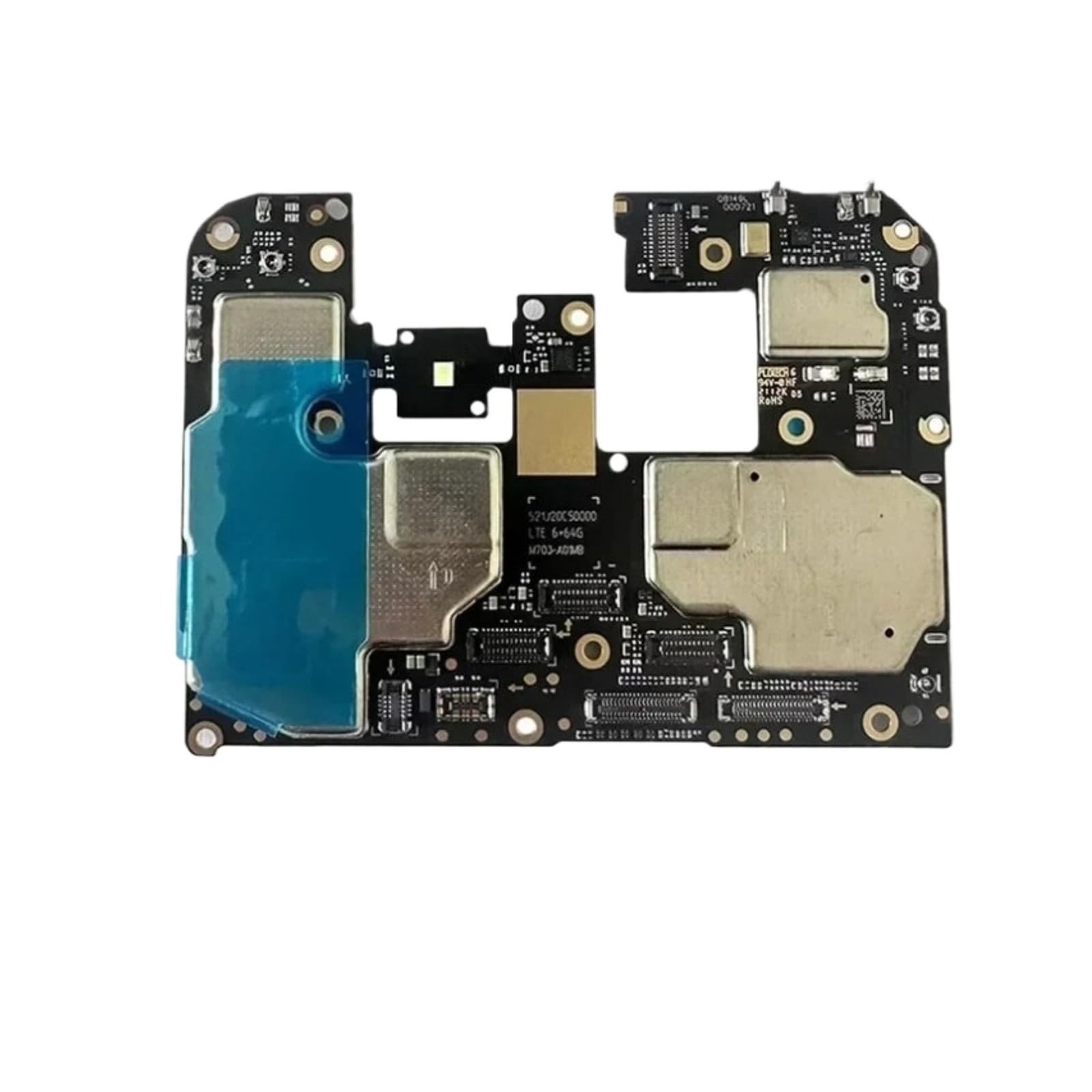 Mizfkwtzy 128Gb 6G Ram Compatible With Xiaomi，Poco X3 Motherboard Unlocked Logic Board 64Gb 128Gb Rom Full Chips Mainboard Global Version With(128Gb 6G Ram)
