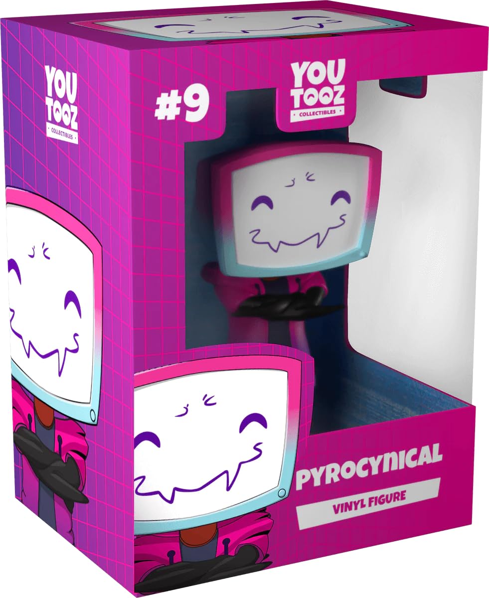 Pyrocynical #9 4" inch Vinyl Figure, Collectible Limited Edition Figure from The Commentary Collection