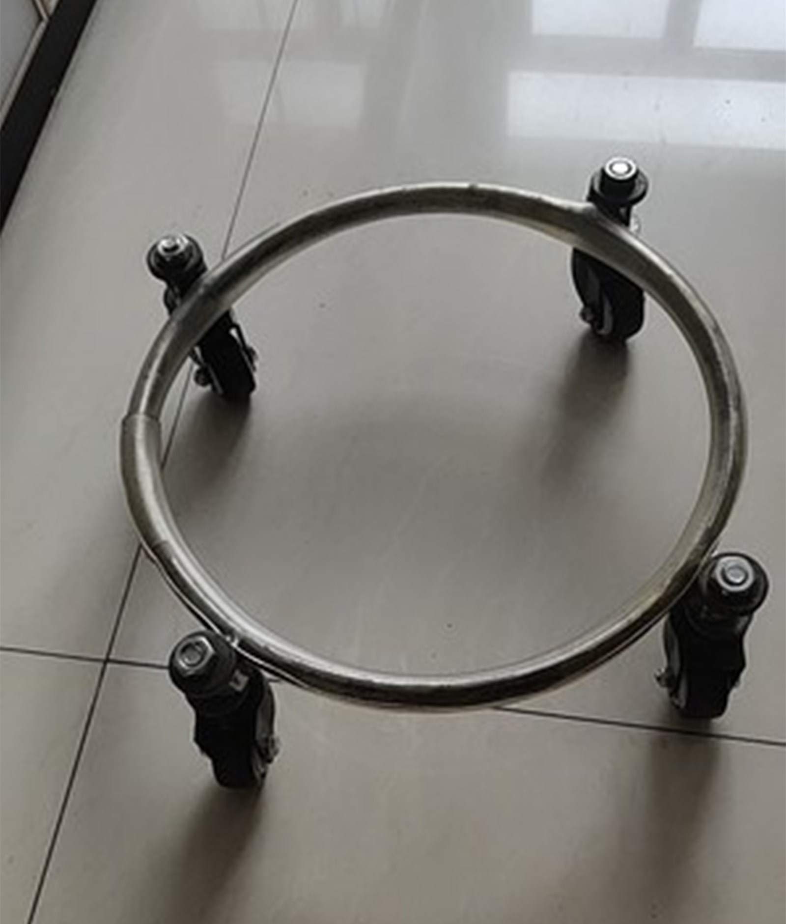 ruote per spostare oggetti pesanti, Ruote con stelo girevoli da 1,5 pollici e 38 mm, ruote for scaffali for carrello da banco in PU nero, rotelle mobili, altezza asta filettata 40 mm, carico 100 kg, c