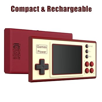 Retro Handheld Game Console for Kids, Mini Portable Arcade