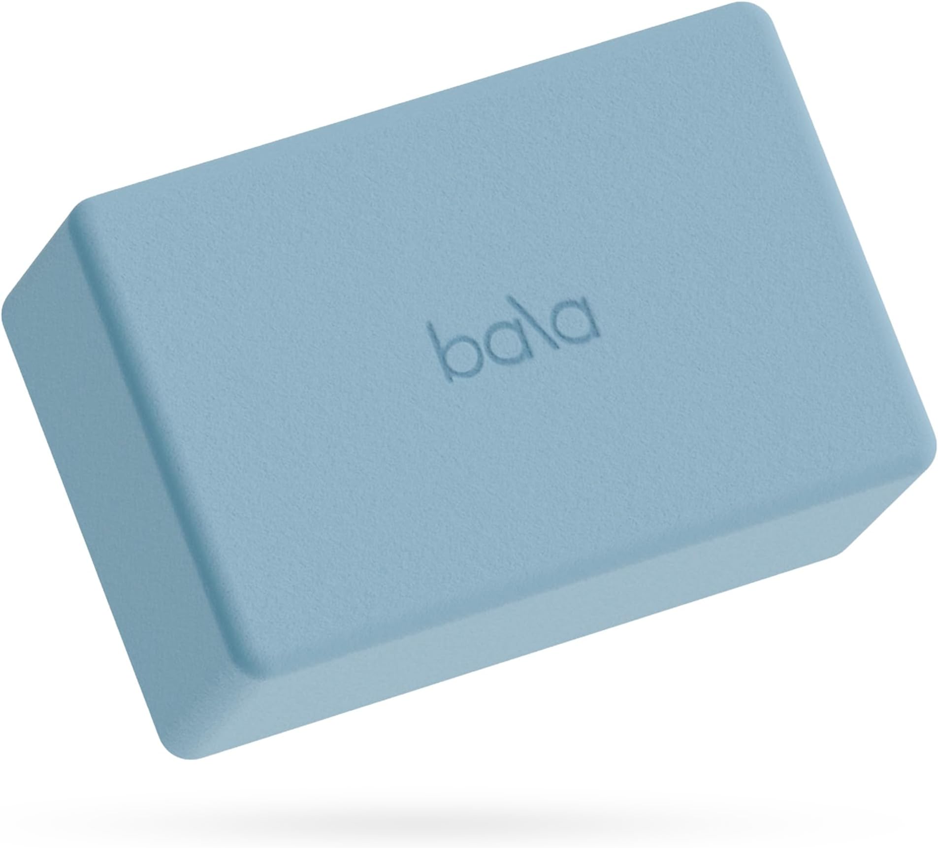 Bala Yoga Block for Working Out, Building Block - Soft Dense Foam Yoga Accessories for Stretching & Exercise - Yoga Equipment for Home Workout - Yoga Block Essentials for Women & Men