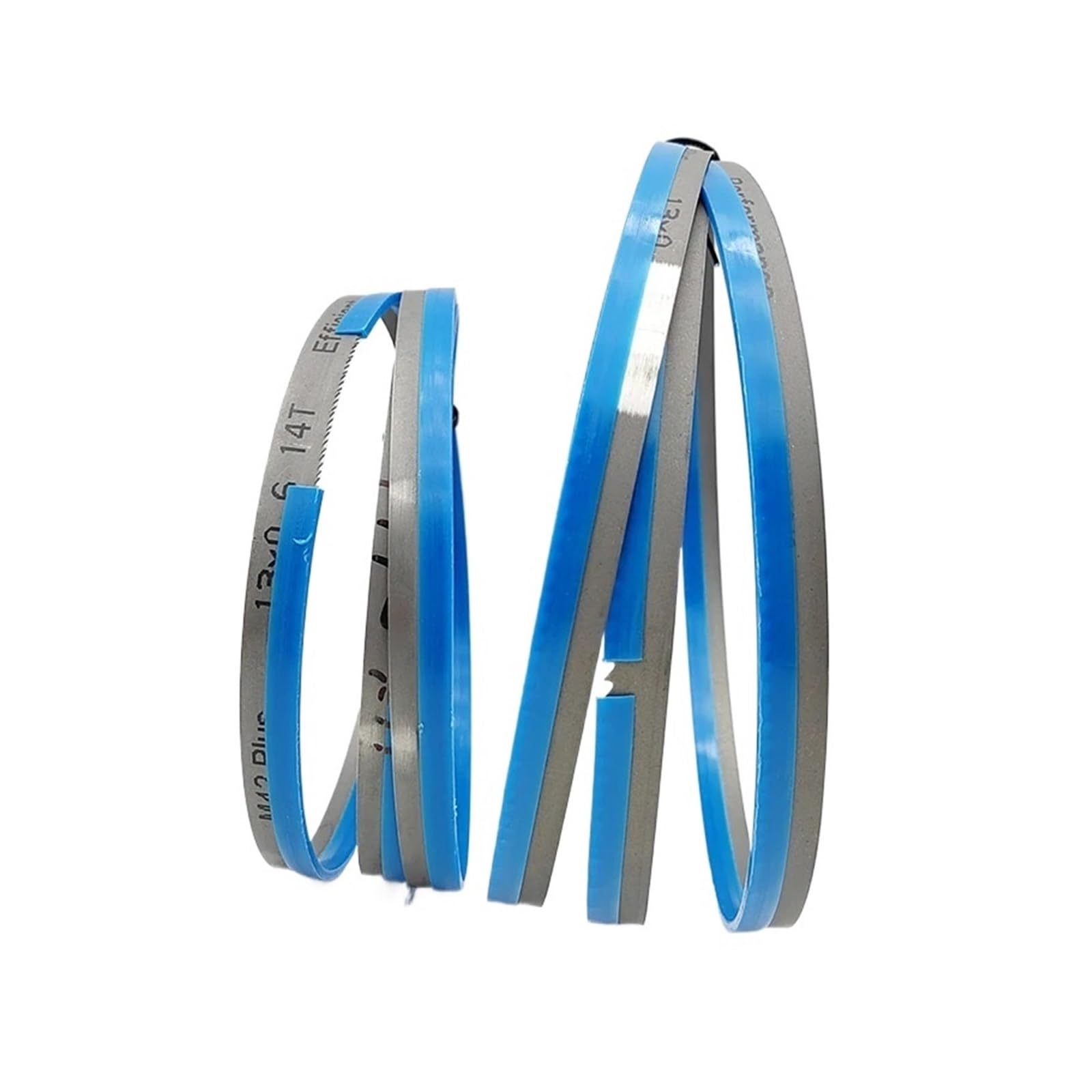 Brzeszczoty do pił taśmowych M42 20,3 cm, 25,4 cm, 35,6 cm, 40,6 cm, 1140 do 2630 mm, do cięcia twardego drewna i metalu. (13x0,6mm 14 Tpi, długość 2460 mm)
