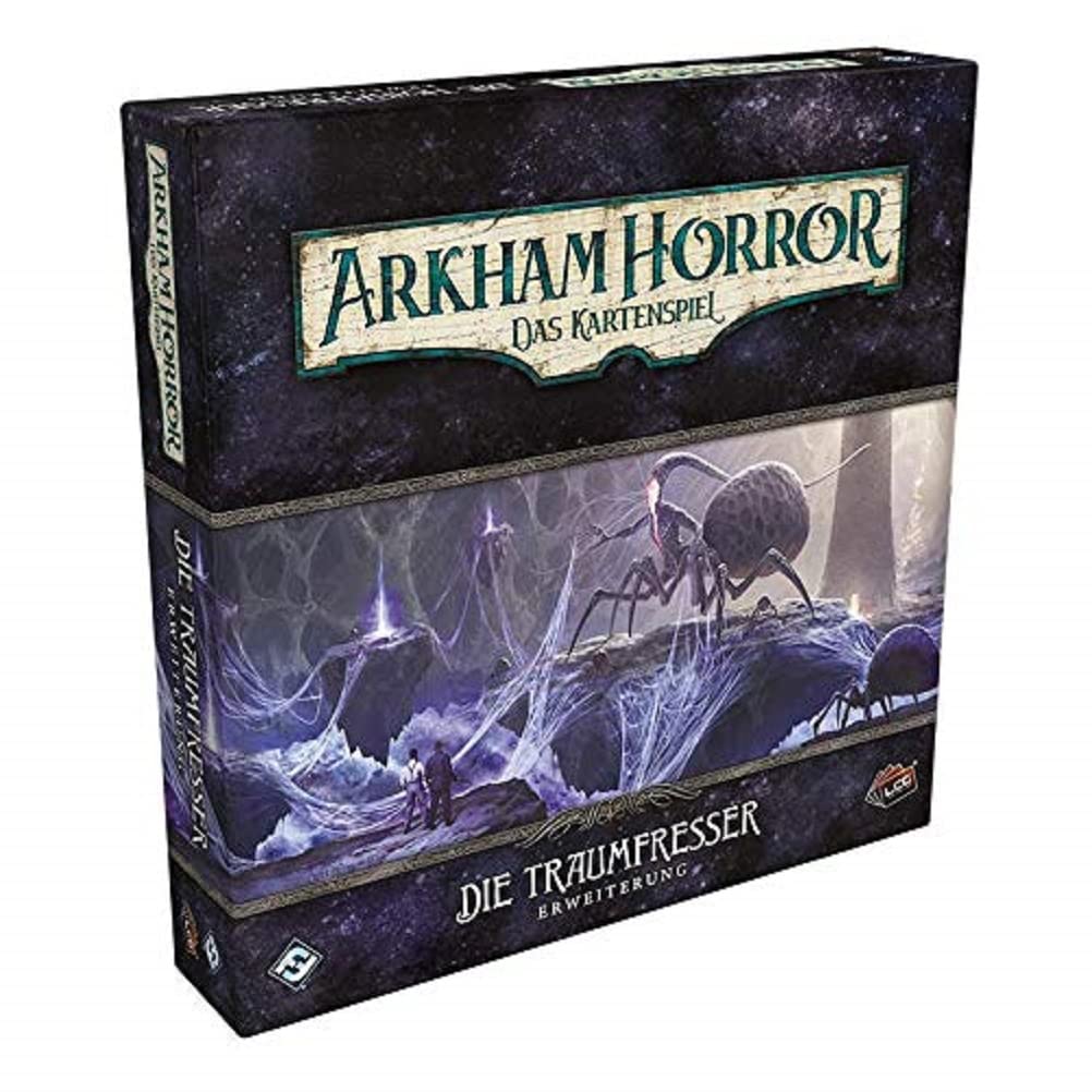 Fantasy Flight Games, Arkham Horror: LCG – Die Traumfresser, Erweiterung, Expertenspiel, Kartenspiel, 1-4 Spieler, Ab 14+ Jahren, 45+ Minuten, Deutsch