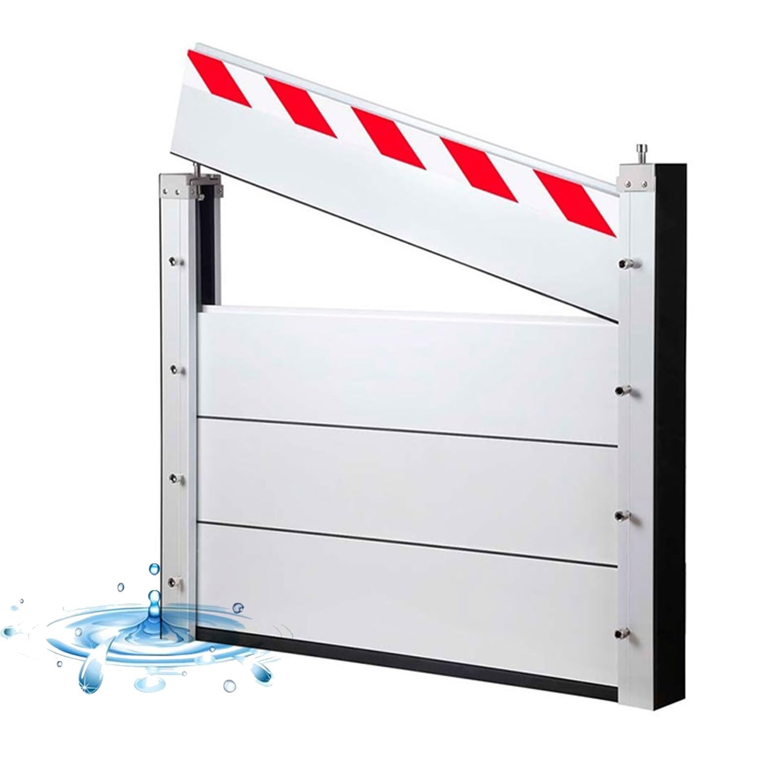 Batardeau anti inondation réutilisable de 100x80cm pour protéger une rue
