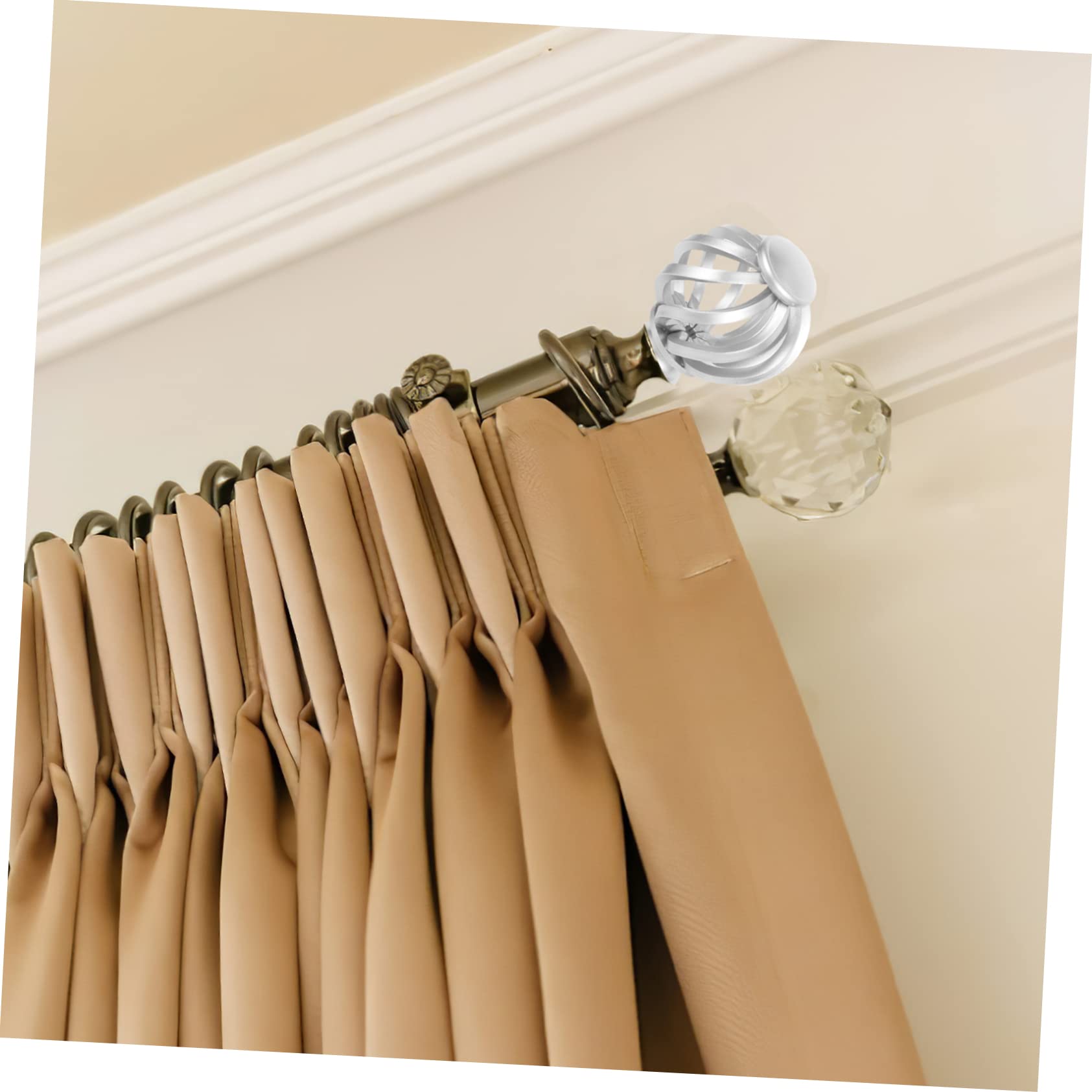 Paquete de 10 alzapaños de cortina – Tapones de plástico para cortinas de ventana y cortinas de ducha, alzapaños estilo romano, accesorios versátiles para el hogar