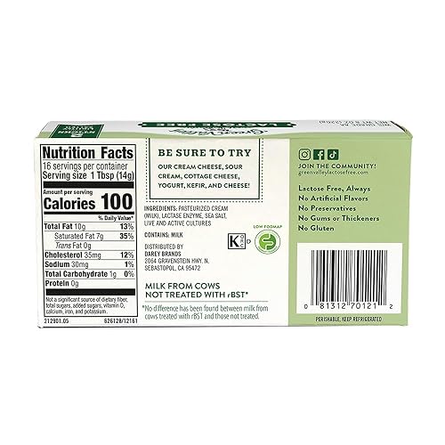 Vista 6 de GREEN VALLEY CREAMERY Mantequilla sin lactosa, 8 oz