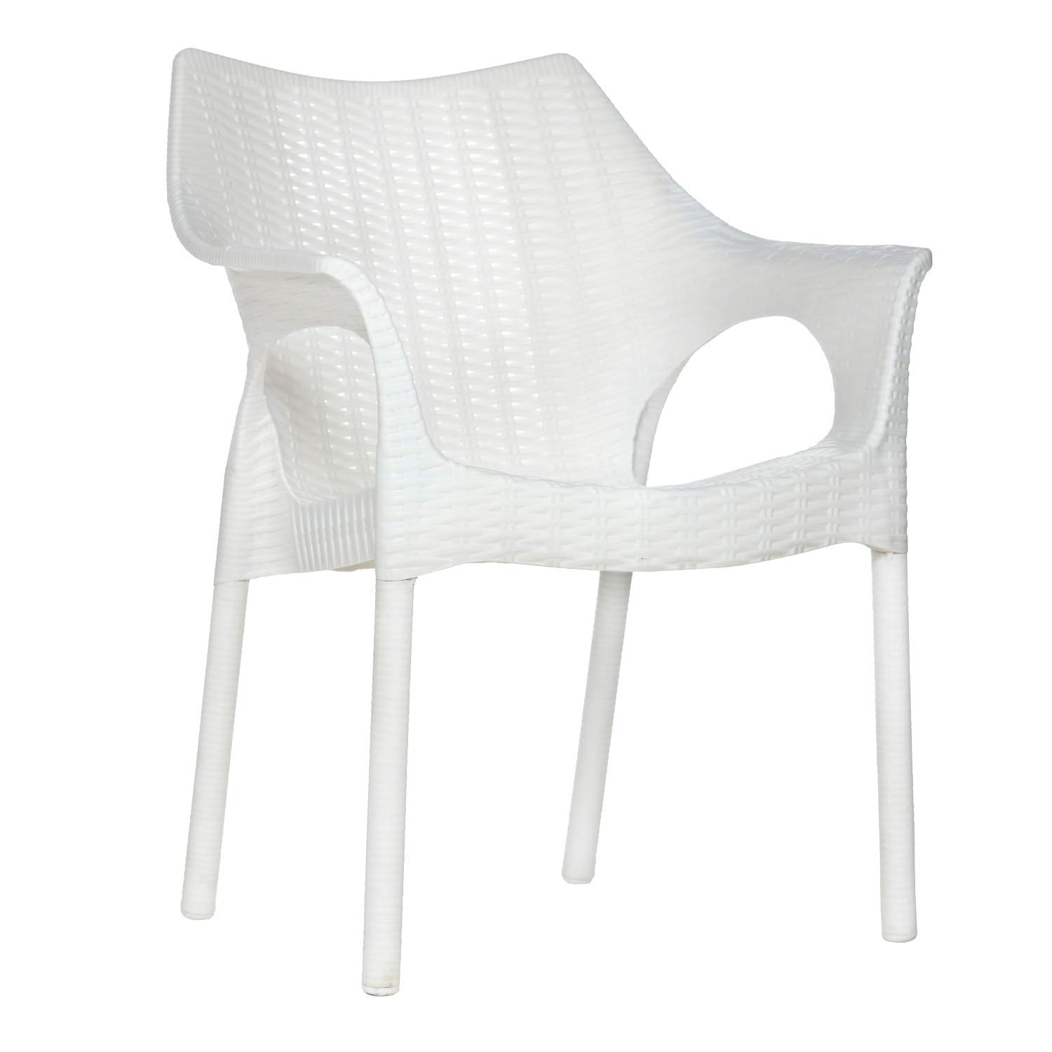 Supreme Cambridge Plastic Chairs for Home, Outdoor & Garden (Milky White) (DCD), 70 x 140 cm (CambridgeMWhite_1)-image-46