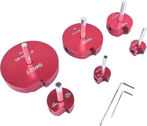 Miniatura 6 de 04529 para PPRK6 Escariador de montaje de tubería de plástico Kit de 6 piezas, se adapta a taladros estándar de 1/2 "Herramienta de escariador de