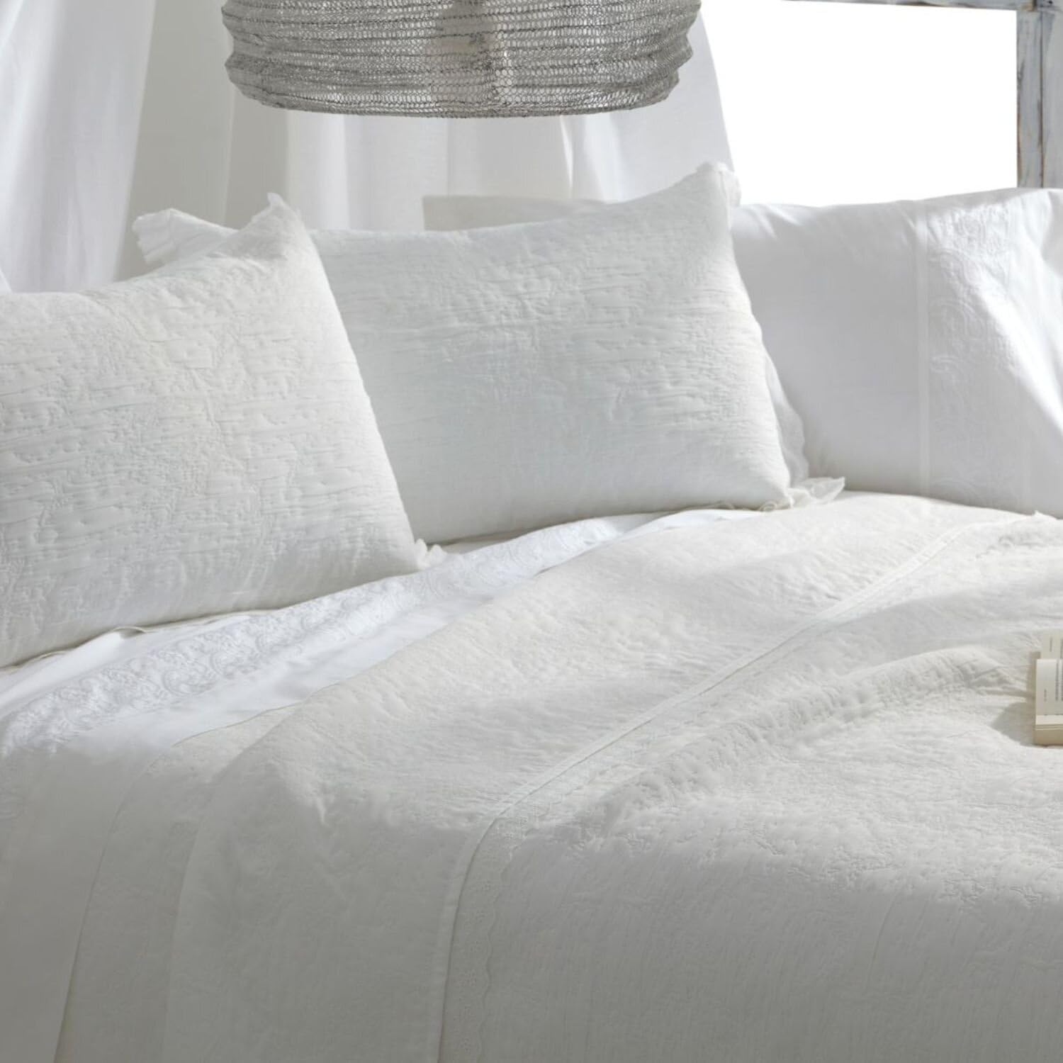 Burrito Blanco | Colcha 100% Poliéster Cama 105 Blanco