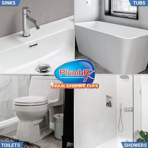 Miniatura 4 de Polvo abridor de drenaje  Removedor de obstrucciones de drenaje de cabello  Limpiador de drenaje para inodoros, fregaderos y bañeras - Seguro para