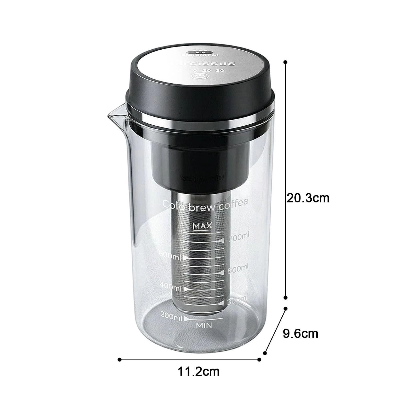 Macchina da caffè freddo 800ml per casa o ufficio