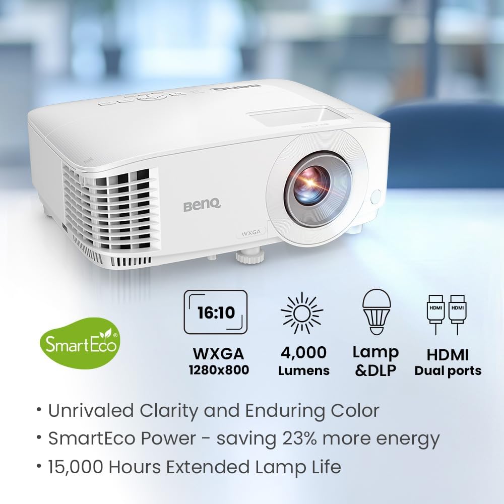 BenQ WXGA Projector: Bright and Efficient
