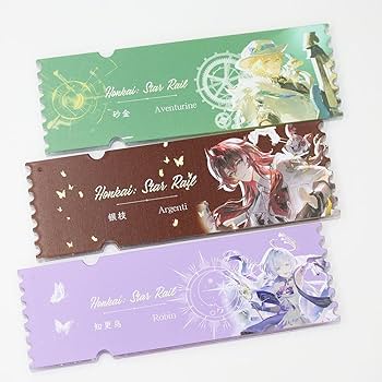 スタレ　アクチケ　チケット　アベンチュリン 崩壊スターレイル アクリルチケット アベンチュリン 花火 黄泉
