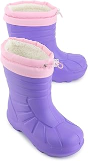 Gezer Kız Çocuk Kışlık Eva Boğazdan Lastikli Sessiz Taban Kar Bot Çizme