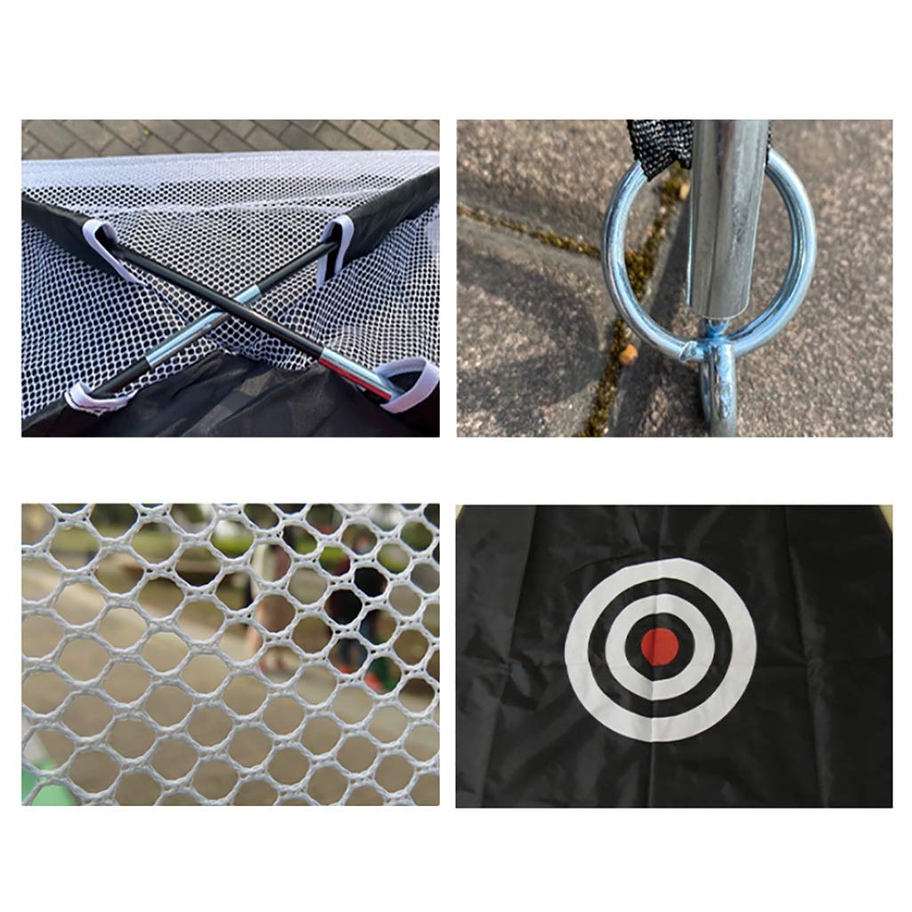 Reti da Golf Reti da Golf Rete da Golf Ausilio per Allenamento Pop Up Ritorno Automatico della Pallina Rete da Colpire da Golf con Target Golf Accessori per Allenamento Altalena Po