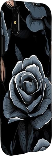 Miniatura 9 de Funda para iPhone 1212 Pro Black Rose Floral Flower