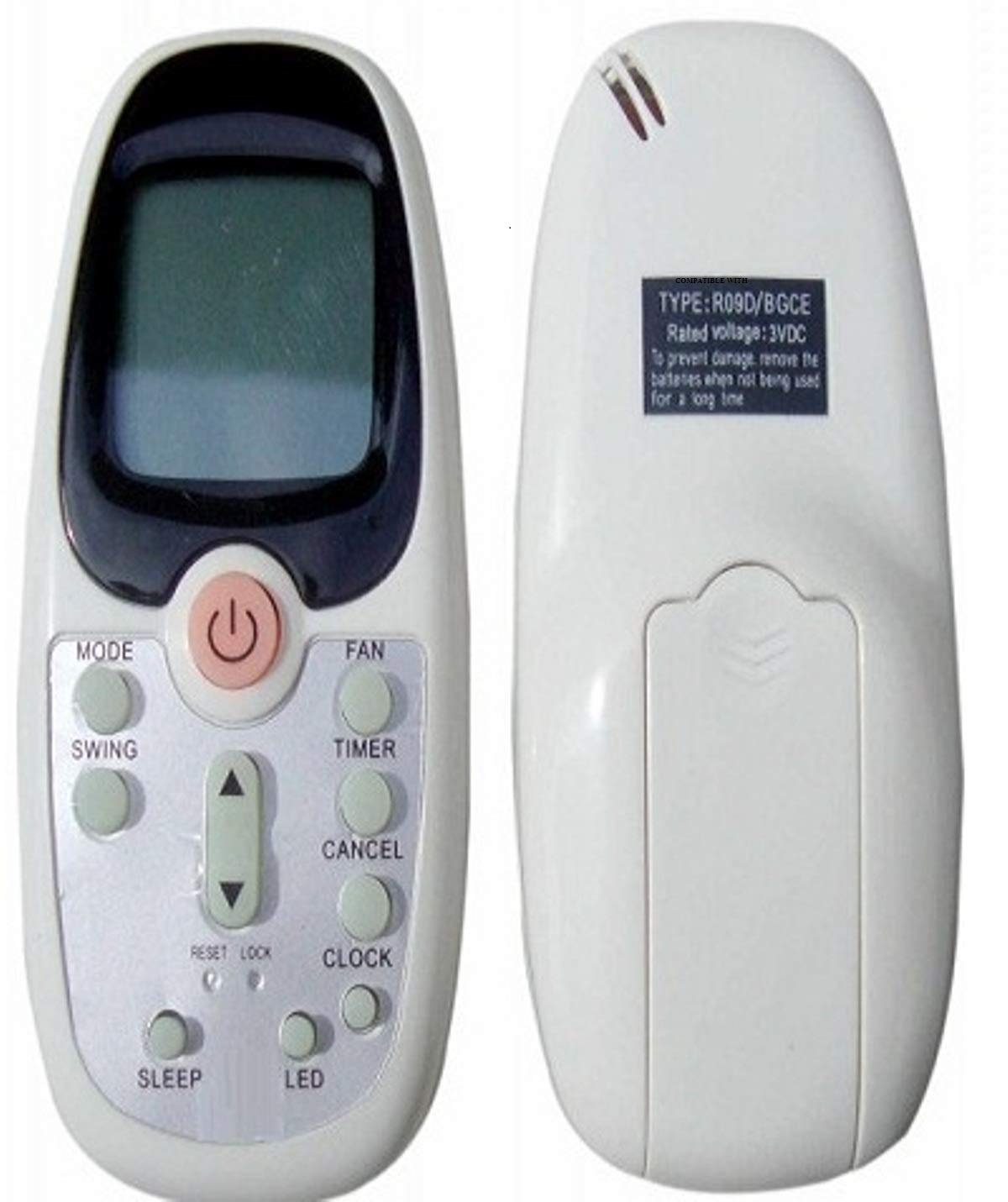 VMPS New Remote Compatible with Voltas AC/Godrej AC/Lloyd AC Work with All Ac (Please Match The Image with Your Old Remote